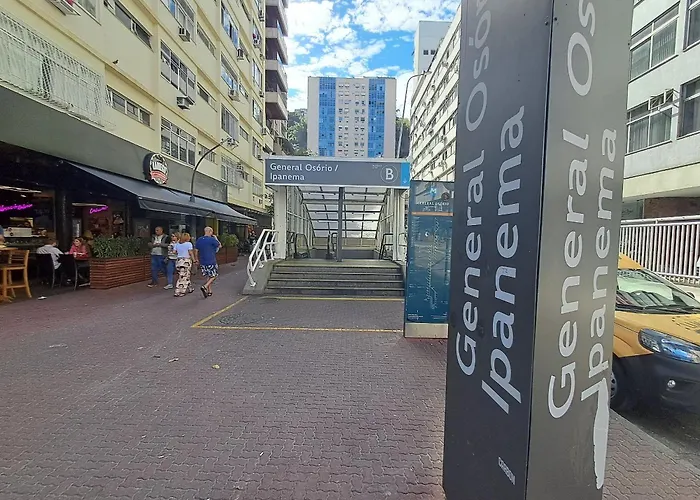 No coração de Ipanema, metrô na porta e praia 400m Rio de Janeiro